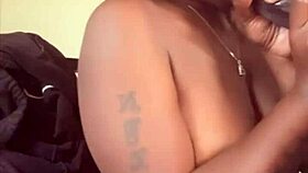 Yo, my stepsister just sucked 11 inches of stepbro, uh, I mean stepcousin's big black cock!