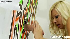 Busty Michelle Thorne Wants to Fuck with Toys and Gloryhole 😈