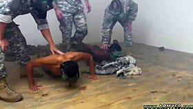 Horny Pinoy Military Gay Fucks Army Style