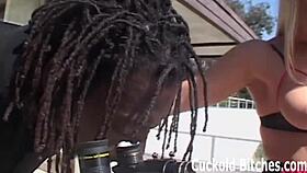 His Big Black Cock Dominates Yours in Cuckold Humiliation Scene