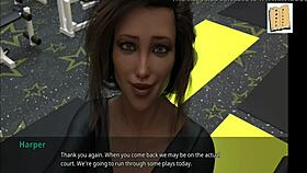 Shauna sucks cock at gym