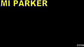 Fly asian hottie sami parker rides jerrys big dong outdoors