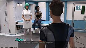 stranded in space with a hot doctor who rejects you