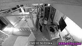 Tiny Teen's Face Spunked by Monster Cock!