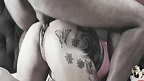 latina brunette in hotel getting assfucked and masturbating 😈