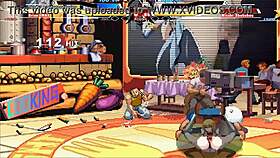 Brian battles Shokuhou in hentai cumshot action