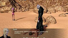 want to see doggystyle with monster cock in through spacetime 47?