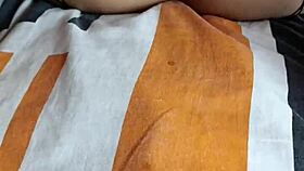 I have this foot fetish where I fuck her deliciously and cum on her pierced feet in fishnets.