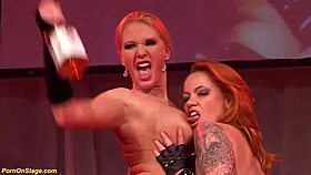 public agile lesbian milf spectacle