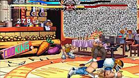 Brian battles Shokuhou in hentai cumshot action