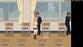 College Lady Explores Relationships With Men In The New Bt Life Hentai Game