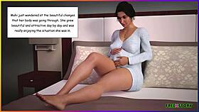 pregnant passion 3d comics indian bhabhi with husband