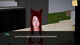 Exploring my new family in this 3D game