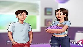 Summertimesaga - Hot Bathroom Bang E4 13