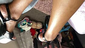 bbc in step- sisters wet pussy right before dinner