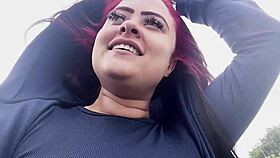 Novinha rabuda pega no flagra na praia