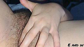 My step sister teaches me about sex while watching tv