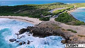 Good girl Talia rides stranger's cock intensely