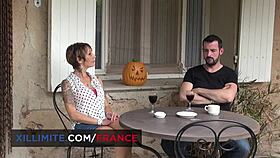 Cougar catalya seduced by young man