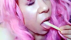 Swallowing Big Cock With Huge Tits!