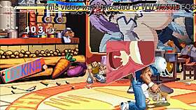 Brian battles Shokuhou in hentai cumshot action