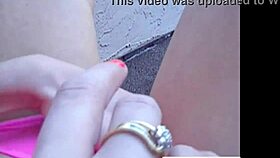 brookeskye heads to the rooftop to rub her pussy to orgasm