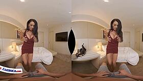 two chicks at once in vr with kenna and veronica