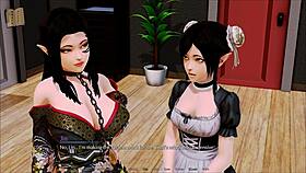 In Harem Hotel 35, Anime Girls Suck Cocks In The Hotel Game.