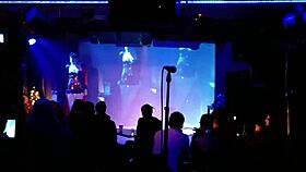 Public outdoor milk pumping show