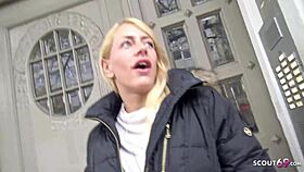 German Scout Bangs Berliner Fitness Tattoo Model Sandy for Cash