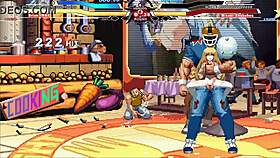 Brian battles Shokuhou in hentai cumshot action