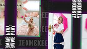 Bang Brunette Stepsis Lily Jordan From Behind!