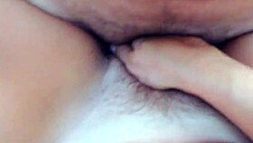 Watch that tanned milf fuck outdoors and milk fat cock on her belly?