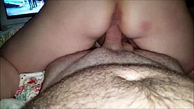 i'm riding his cock during the football game