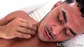 Bed buddies dillon diaz and cesar xes plow each other