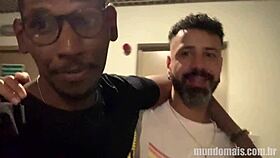 gay couple swaps partners then invites black neighbor for threesome
