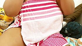 Indian College Girl Showing Boobs To Brother!