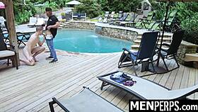 The gay officer seduces the twink suspect in a thorough stripsearch 😏