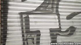 Venezuelan Model Strips For Nacho Vidal's Outdoor Casting