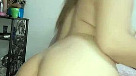 latina femdom queen toys her pussy with dildo, masturbating to squirting fantasy