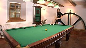 Big dick guy pounds spanish maid sabrina in all positions