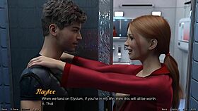 Teen nearly caught in lesbian encounter with big tits indian milf in stranded in space 72.