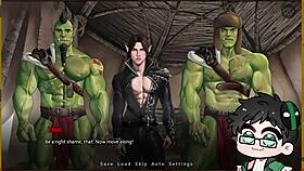 הפנטזיה שלי לנפיחת בטן משתלטת בדמו של ברית האורקים