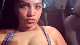 Dripping sweat at the gym, gifting sweaty panties and feet after workout.