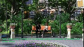 A Wife and Stepmother 26 - Teen 18+ Brunette MILF with Big Ass in Homemade Game