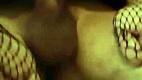 I have this foot fetish where I fuck her deliciously and cum on her pierced feet in fishnets.