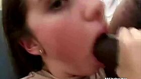 Kacey Kox in interracial double penetration scene