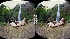 Yanks Vr Presents Hottie Lesbian Sierra Masturbating To Climax!