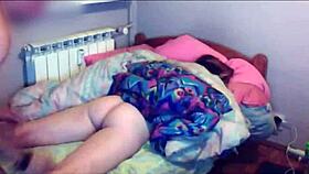 My stepdaughter was resting when I decided to help her relax