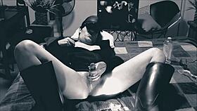 midnite moon solo fuck-fist-cum matinee in gay action